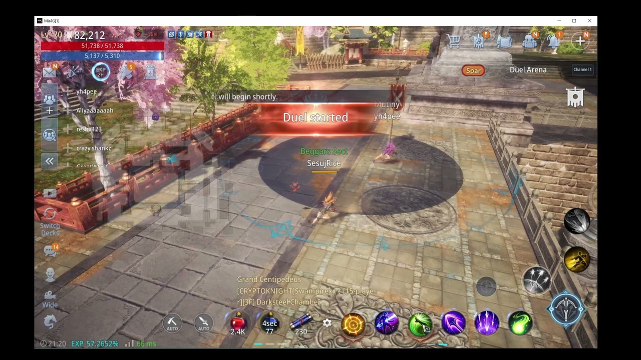 MIR4 Asia 1 Server 33 | 1 vs 1 Arbalist