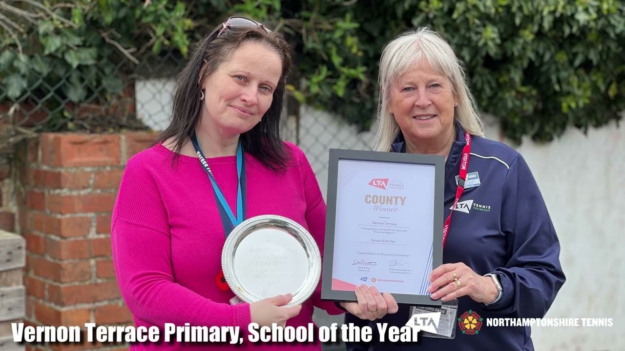 LTA President Sandi Procter visits Northants, May 2023