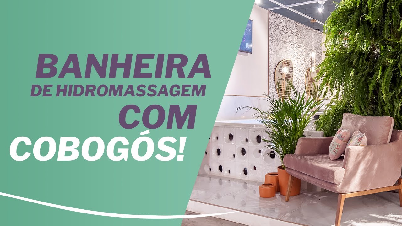 Banheira de Hidromassagem com Cobog&oacute;s - Arquiteto Carlos Chiurco | Burguina Cobog&oacute;