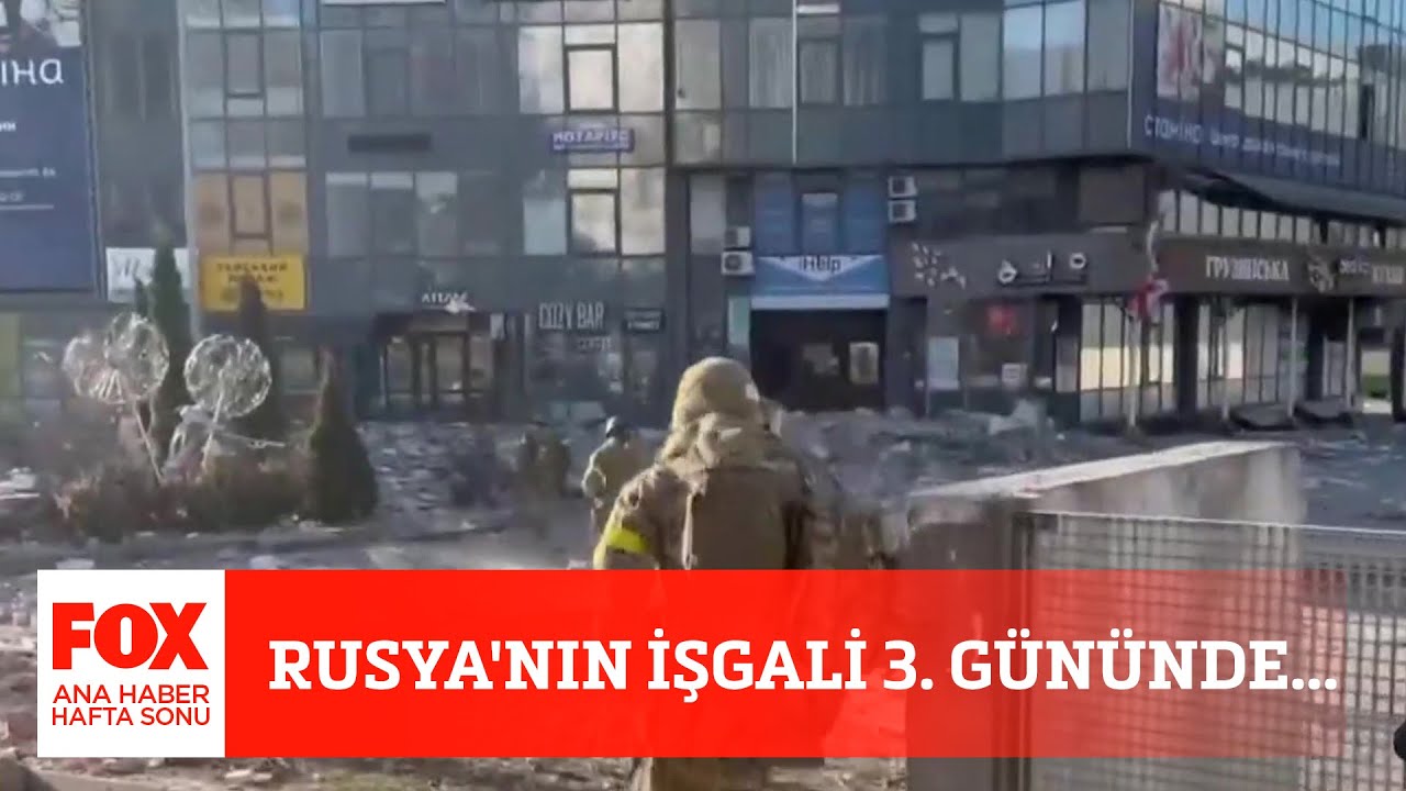 Rusya'nın işgali 3. gününde... 26 Şubat 2022 Gülbin Tosun ile FOX Ana Haber Hafta Sonu