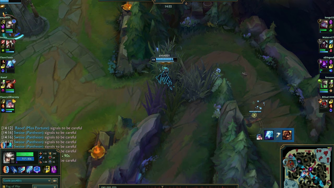 Camille vs Poppy and Kayn