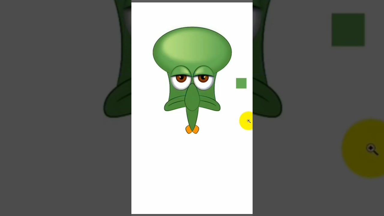 #squidward #spongebob #trend #trend #viral #viral #art #artwork #cute #adobe #vector  #shortvideo