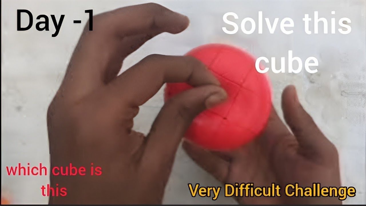 How to Solving the Apple Rubik's Cube  Challenge Day -1 solve cube in  ( हिंदी में )
