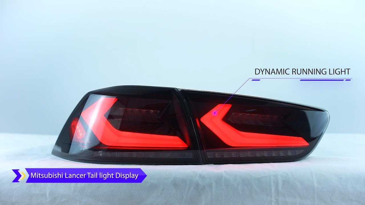Installation tutorial：Archaic Full Led Tail lights for Mitsubishi Lancer EVO X 2008-2020