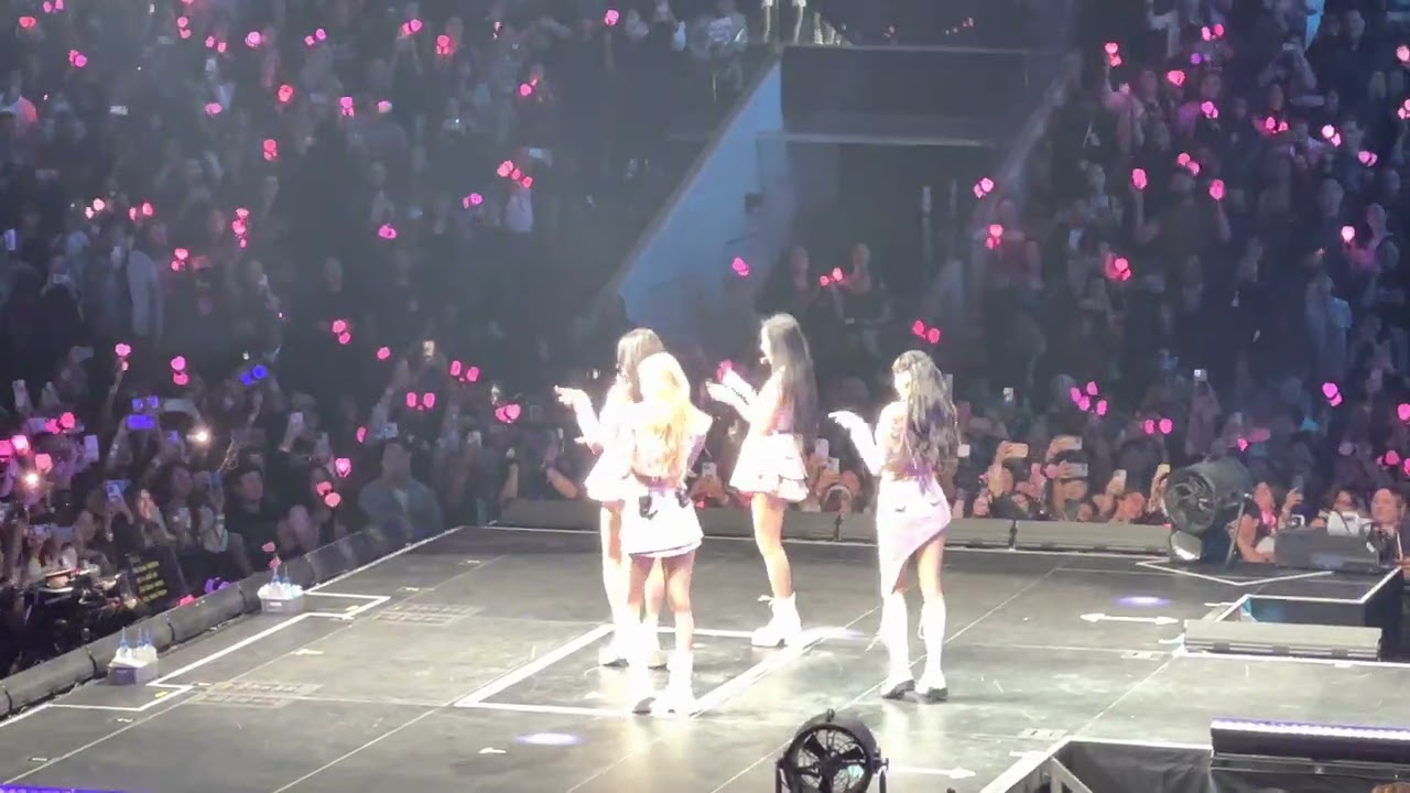 BLACKPINK - Lovesick Girls - BORNPINK World Tour Dallas 221025 4K fancam