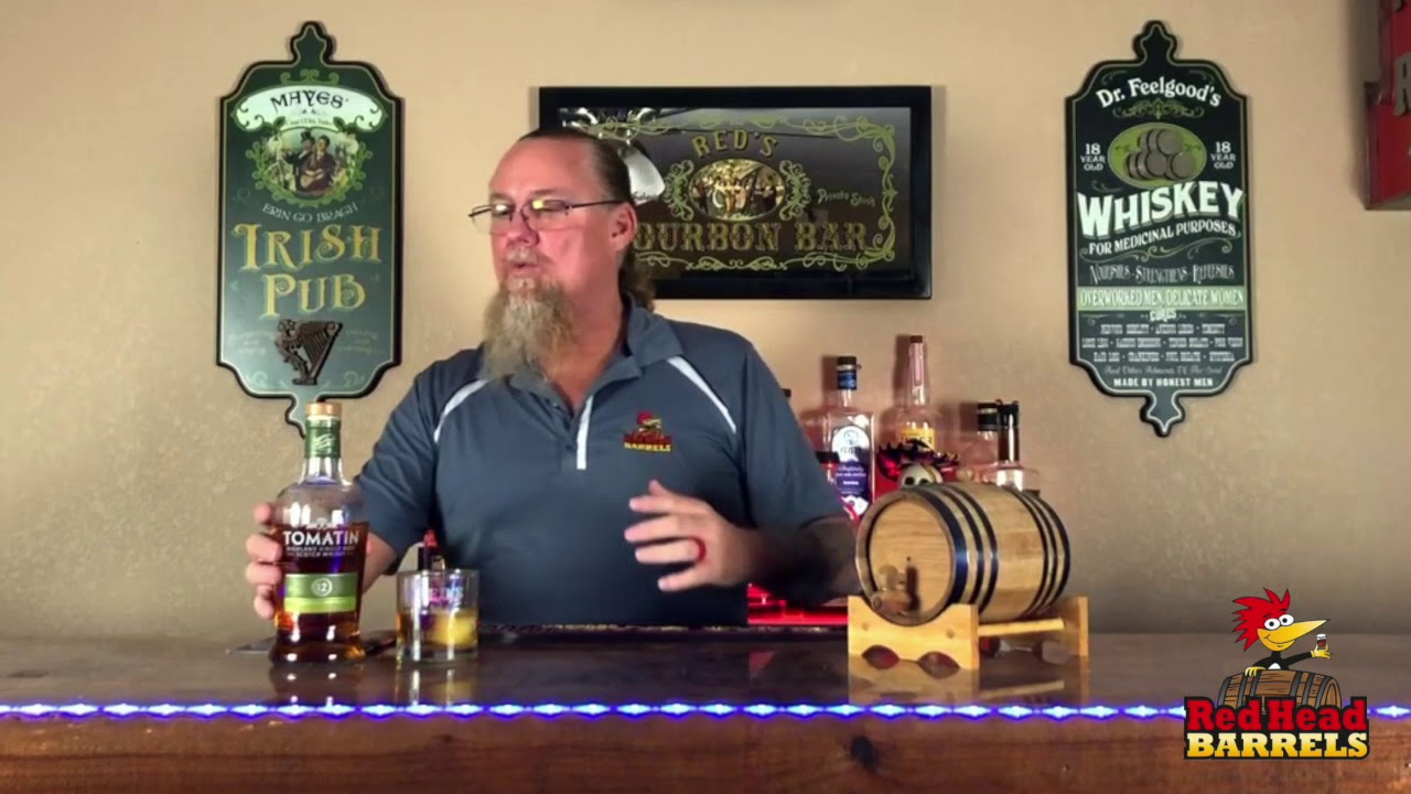Rusty Nail Barrel Aged Cocktail - Red Head Oak Barrels