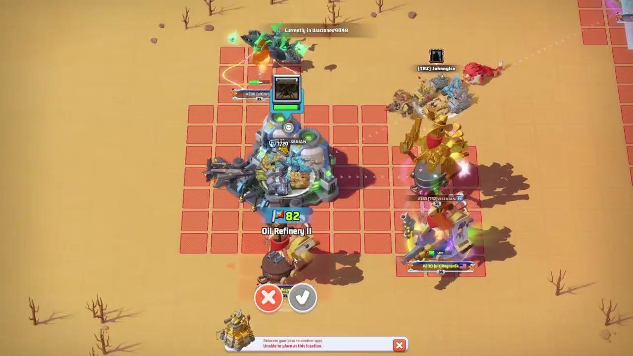 We faced 3 VIP 18s 😳 - 200 ult vs 183 TrZ - Desert Storm - LAST WAR