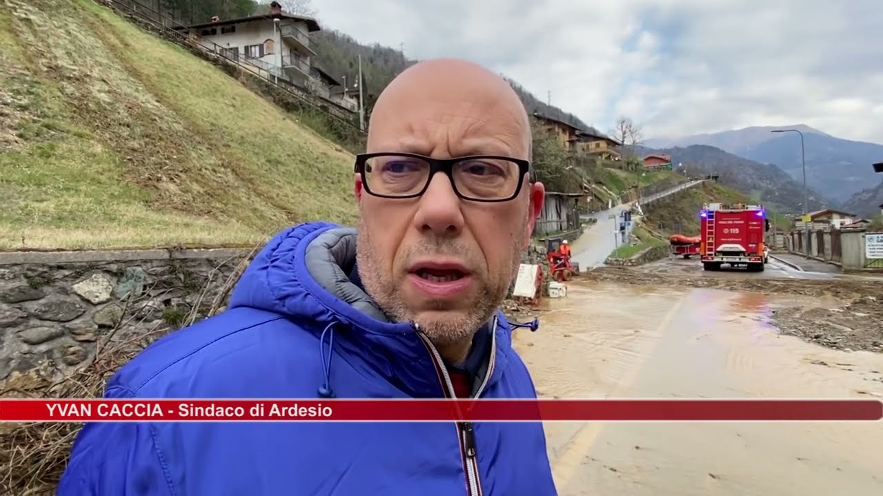 Scoppia canale dell'acqua ad Ardesio, il commento del sindaco