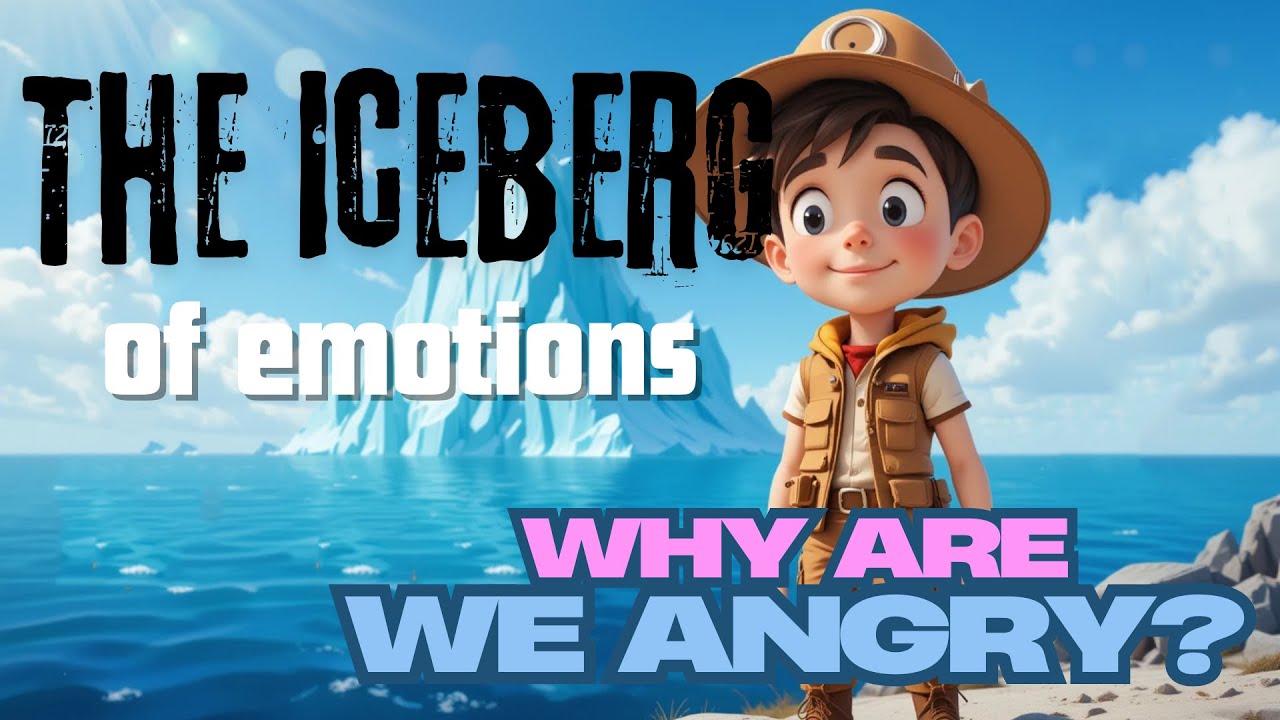 Why Do I Feel So Angry? (The Iceberg of Emotions) | Emotional Learning for Kids👦🧊😡