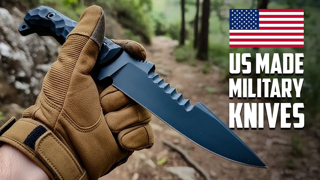 25 USA-Made Tactical Military Knives You Can Consider | Made in the USA