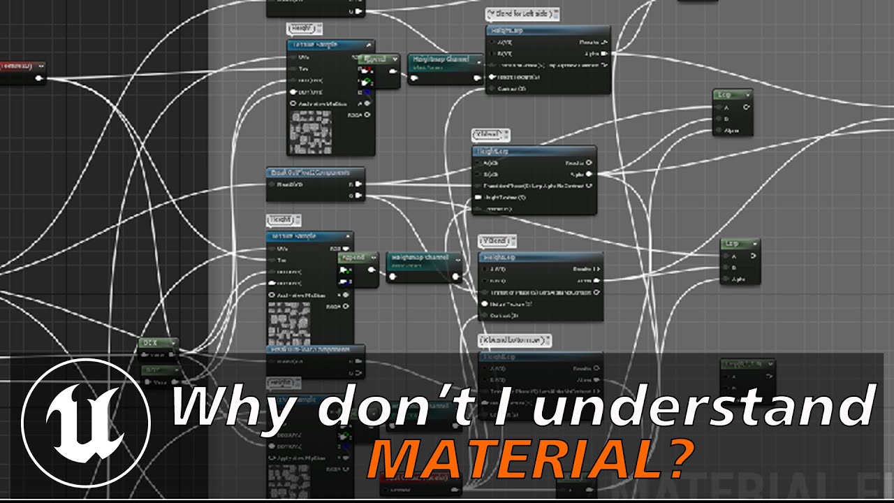 Unreal Engine 5-Why Don't I Understand Material?