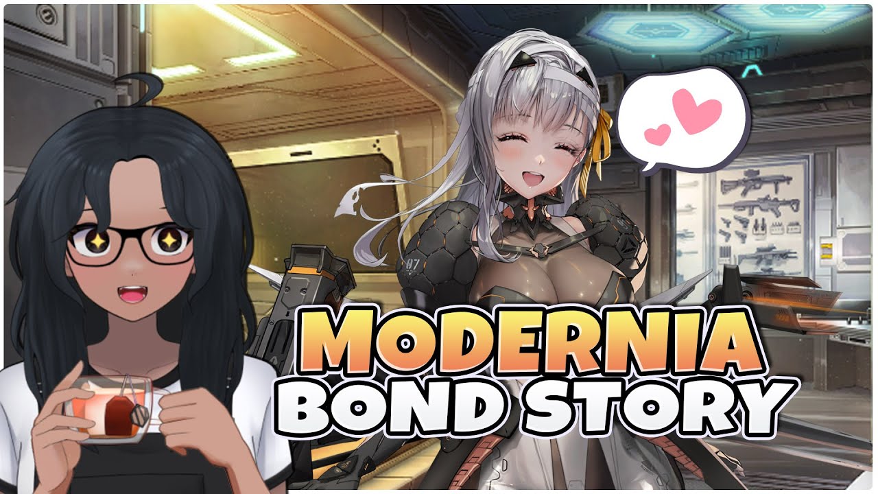 💙 SHE'S ADORABLE! | Modernia Bond Story - Goddess Of Victory Nikke | VOD #nikke