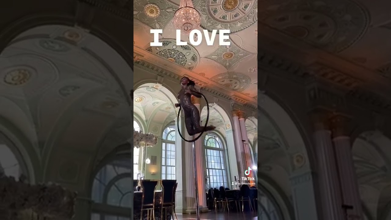 Lollipop Lyra/LyraPole Flow | Pole Dance & Explorative Aerial Movement | IndimoVisuals