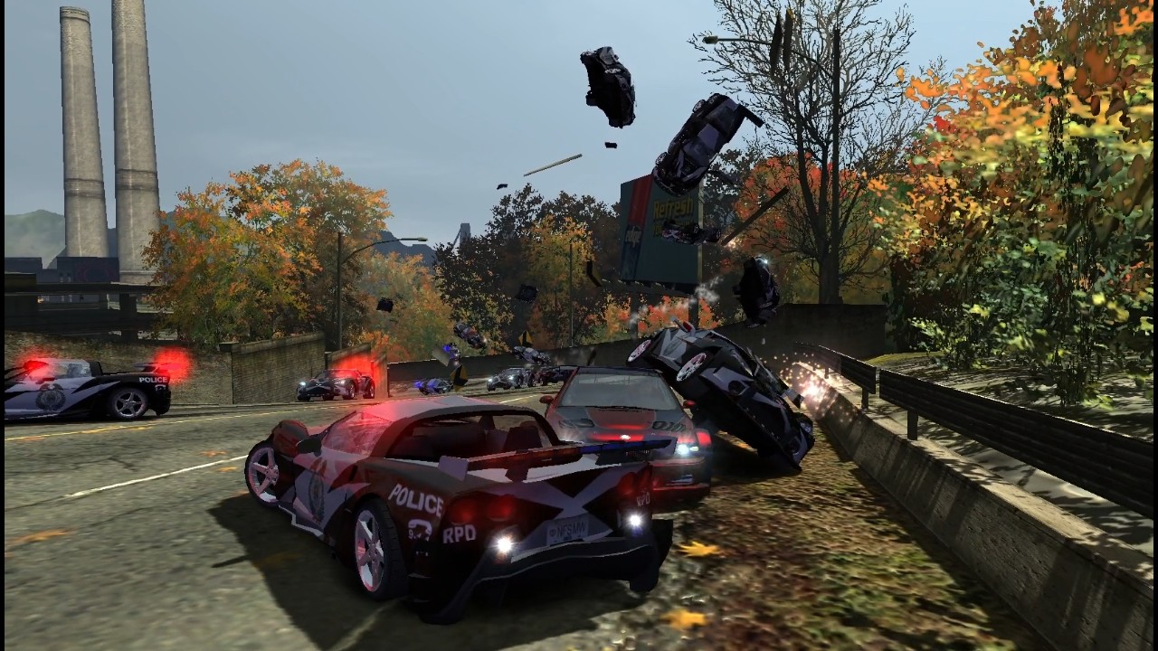 Crazy 10 lap prison circuit bmw 1200km - nfs most wanted