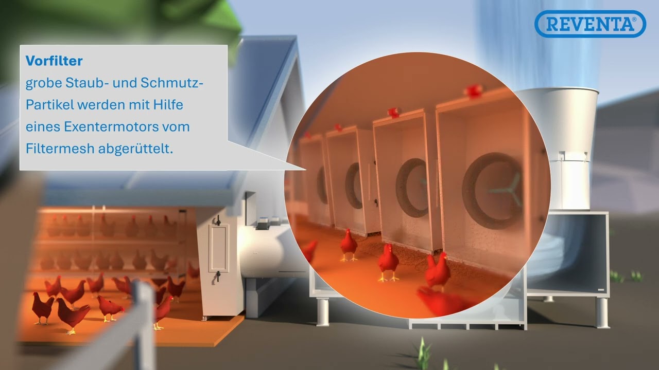 Munters Reventa LAVAMATIC&reg; Trommelw&auml;scher-Modul 55.000 m&sup3;/h und 110.000 m&sup3;/h mit Vorfilter