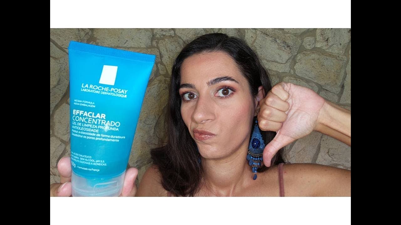 Sabonete facial Effaclar concentrado: efeito rebote