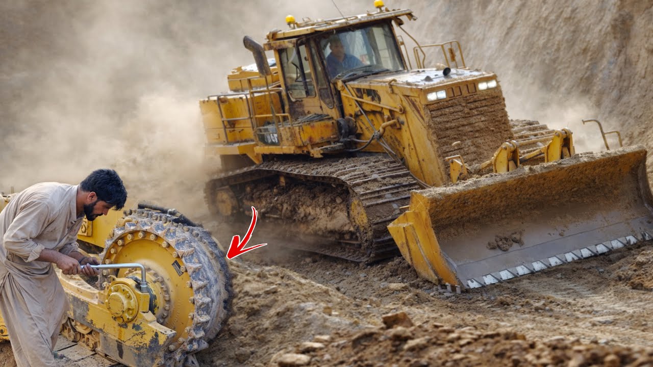 How Caterpillar D-155 Final Drive Repair Completed | Heavy Machinery Overhauling 