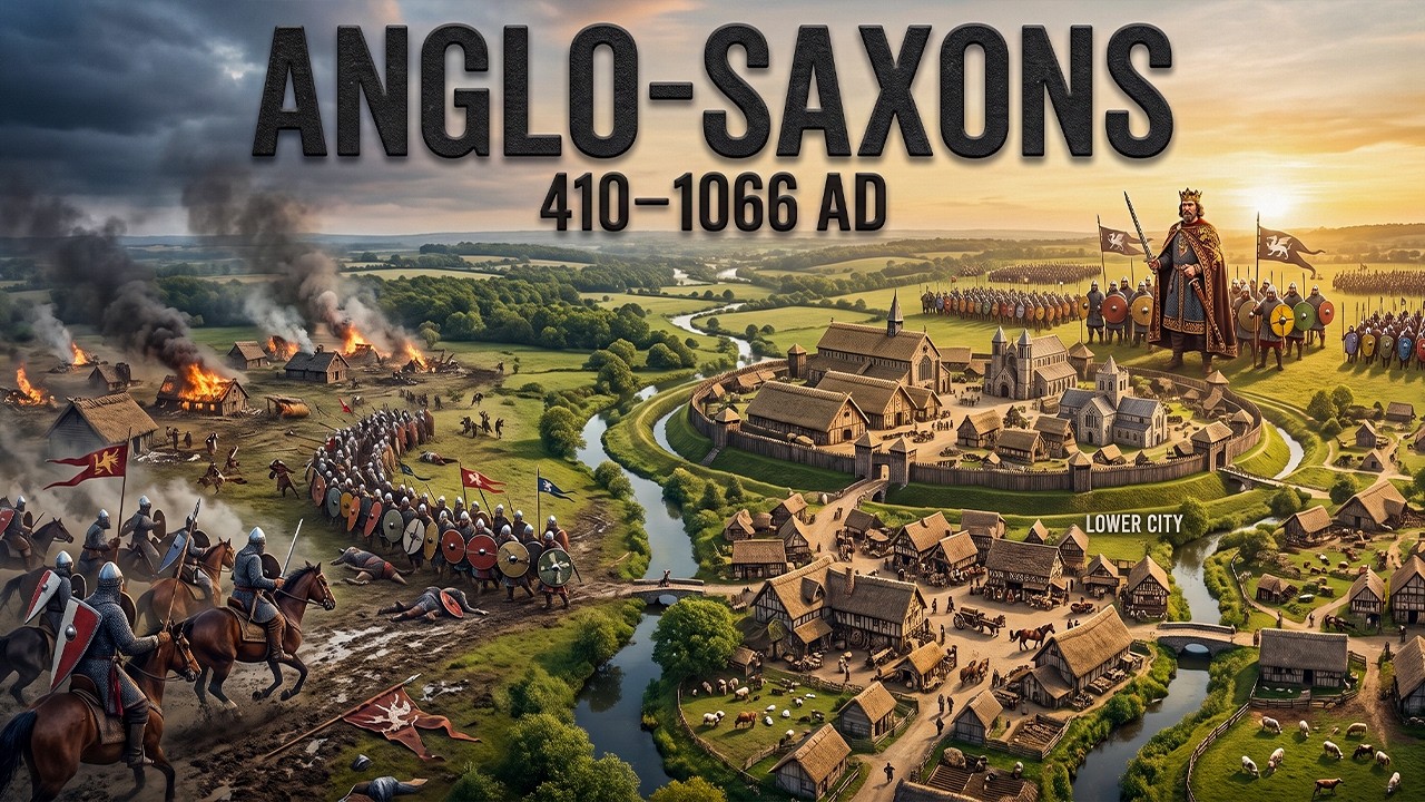 The Entire History of Anglo-Saxons (410&ndash;1066 AD)