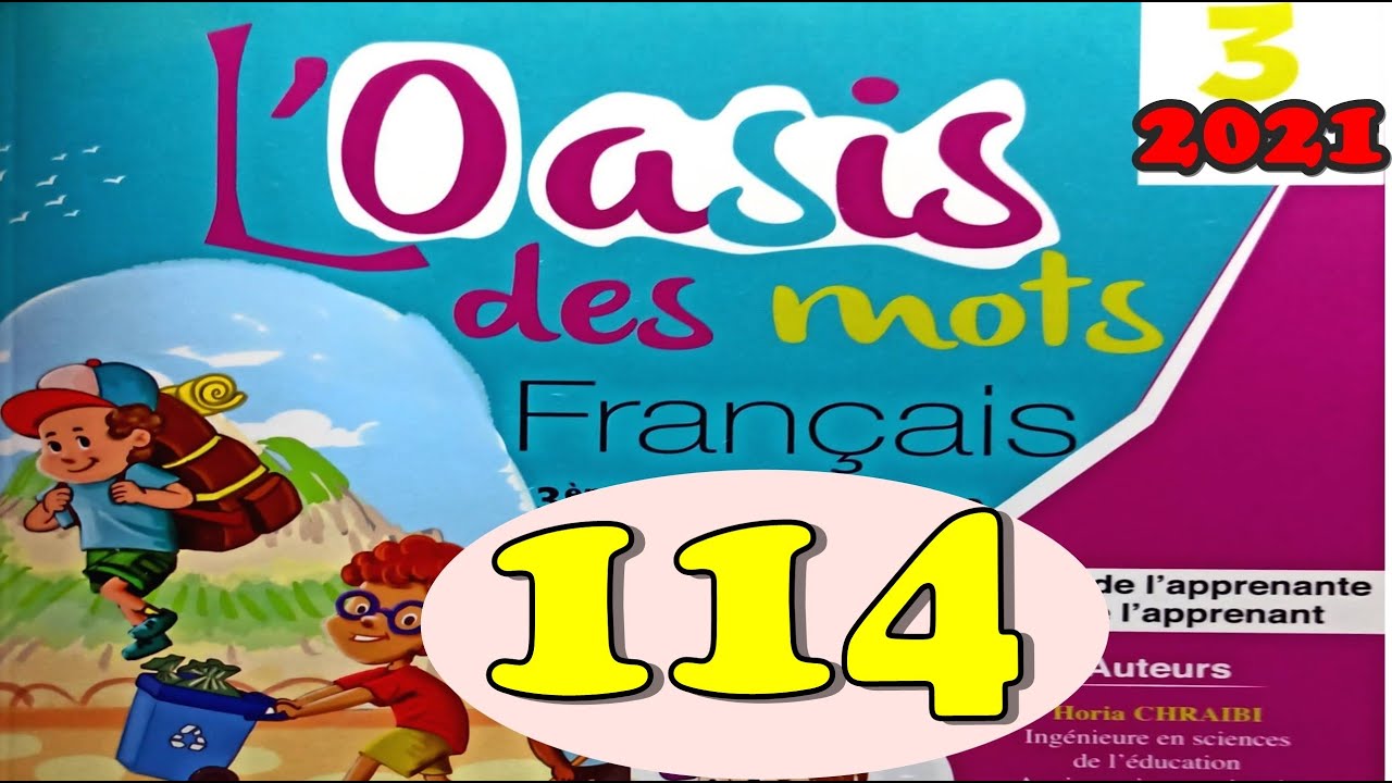 l'oasis des mots 3AP page 114