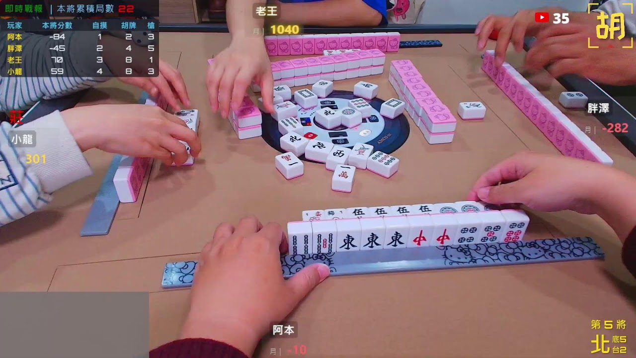【胡牌人生】麻將:冷靜就是實力-老王,阿本,詹媽,皮皮 20260228(直播)p2