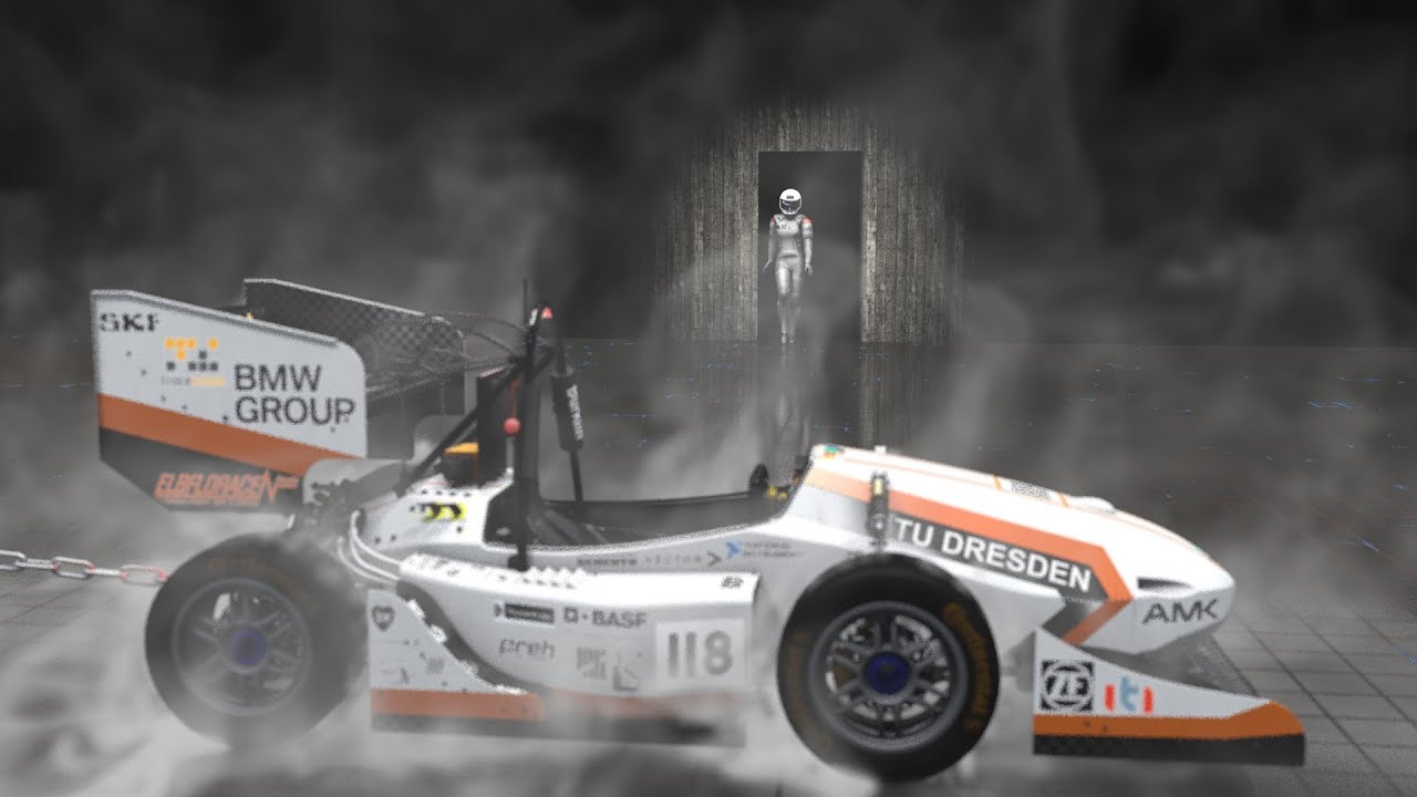 Formula Student Rollout 2016 - virtual Assembly of a Racecar