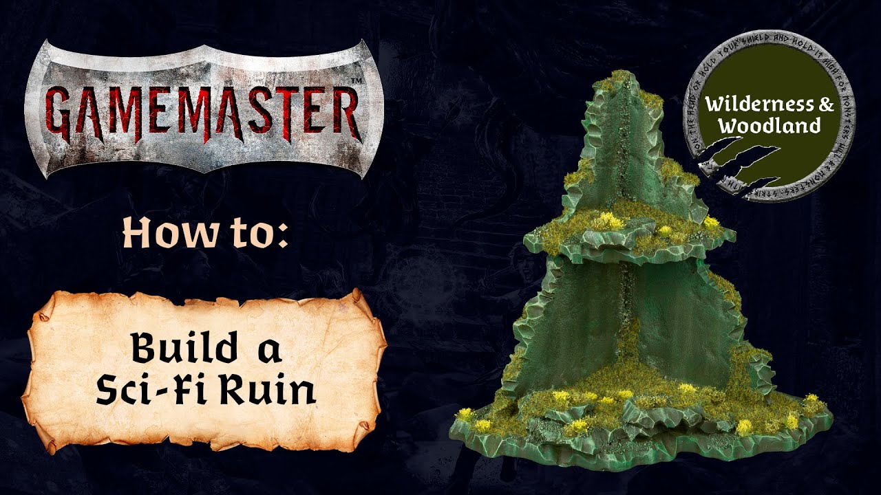 How To: Build A Sci-Fi Ruin (Using Terrain Primer Wilderness & Woodland)