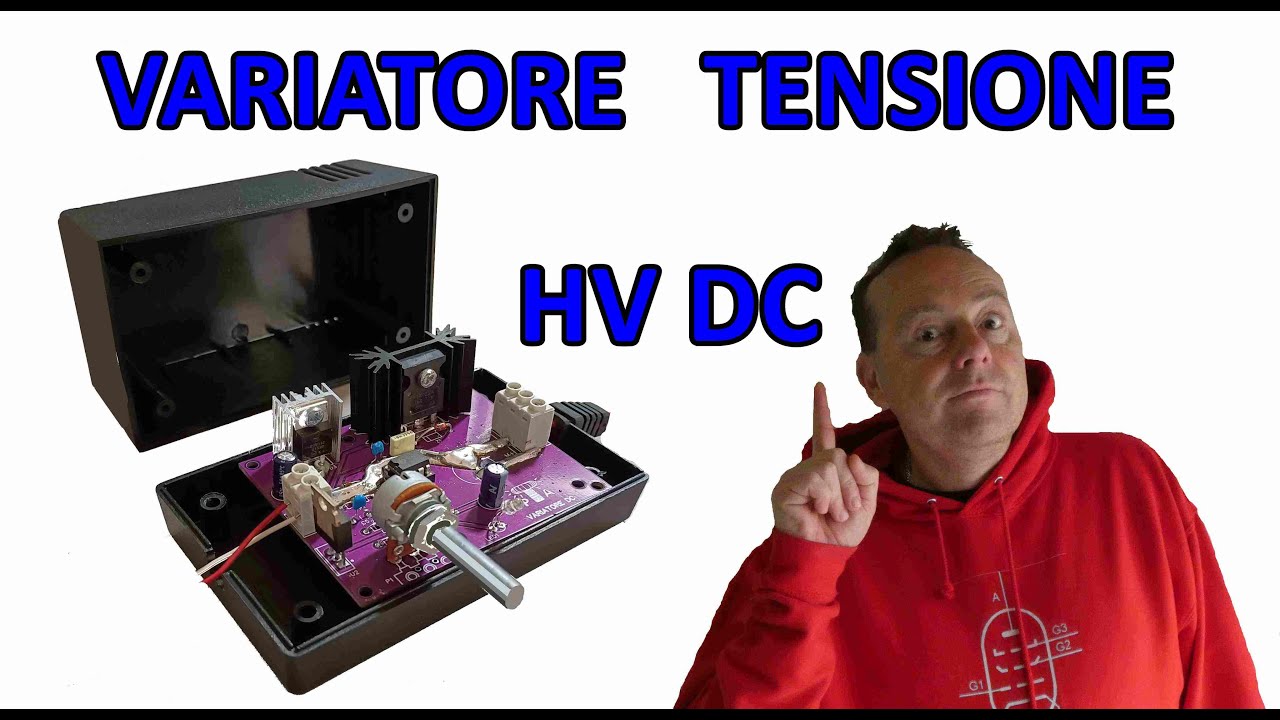 0894: VARIATORE DI TENSIONE DC SWITCHING IN #kit DI MONTAGGIO