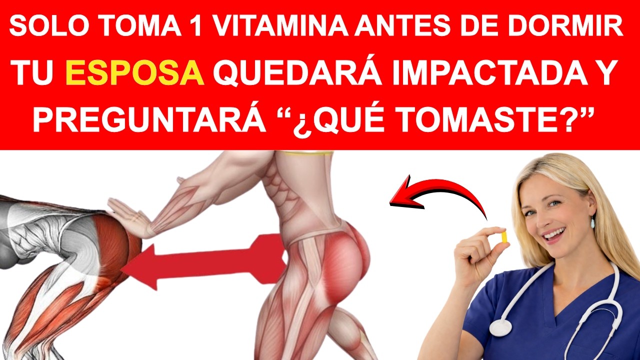 HOMBRES MAYORES DE 60 TOMA ESTA UNA COSA POR LA NOCHE PARA UN MEJOR SUEÑO Y VITALIDAD