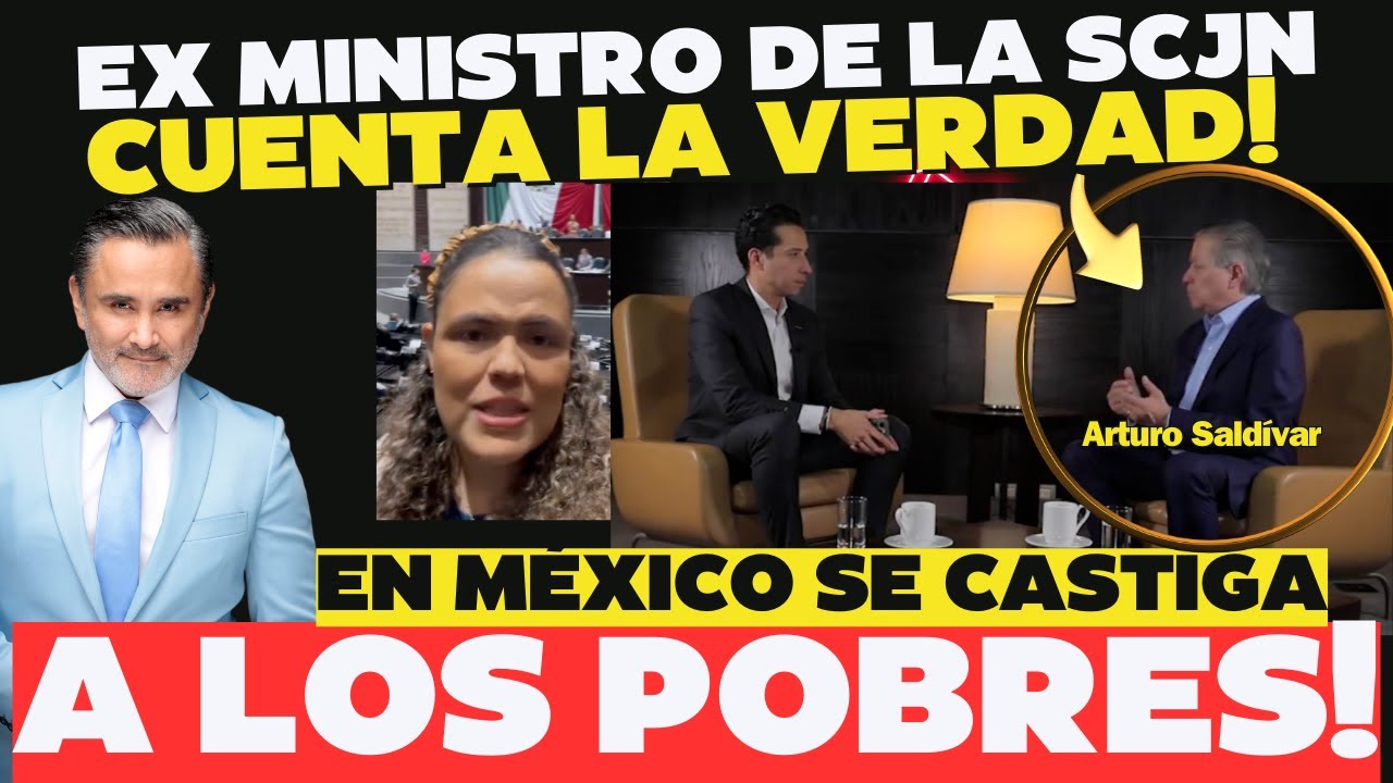 Ex Ministro muestra lo podrido del Poder Judicial en México!