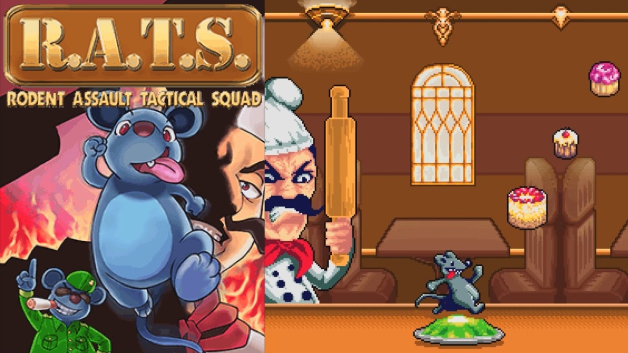 R.A.T.S - Rodent Assault Tactical Squad JAVA GAME (Ozura 2007) FULL WALKTHROUGH
