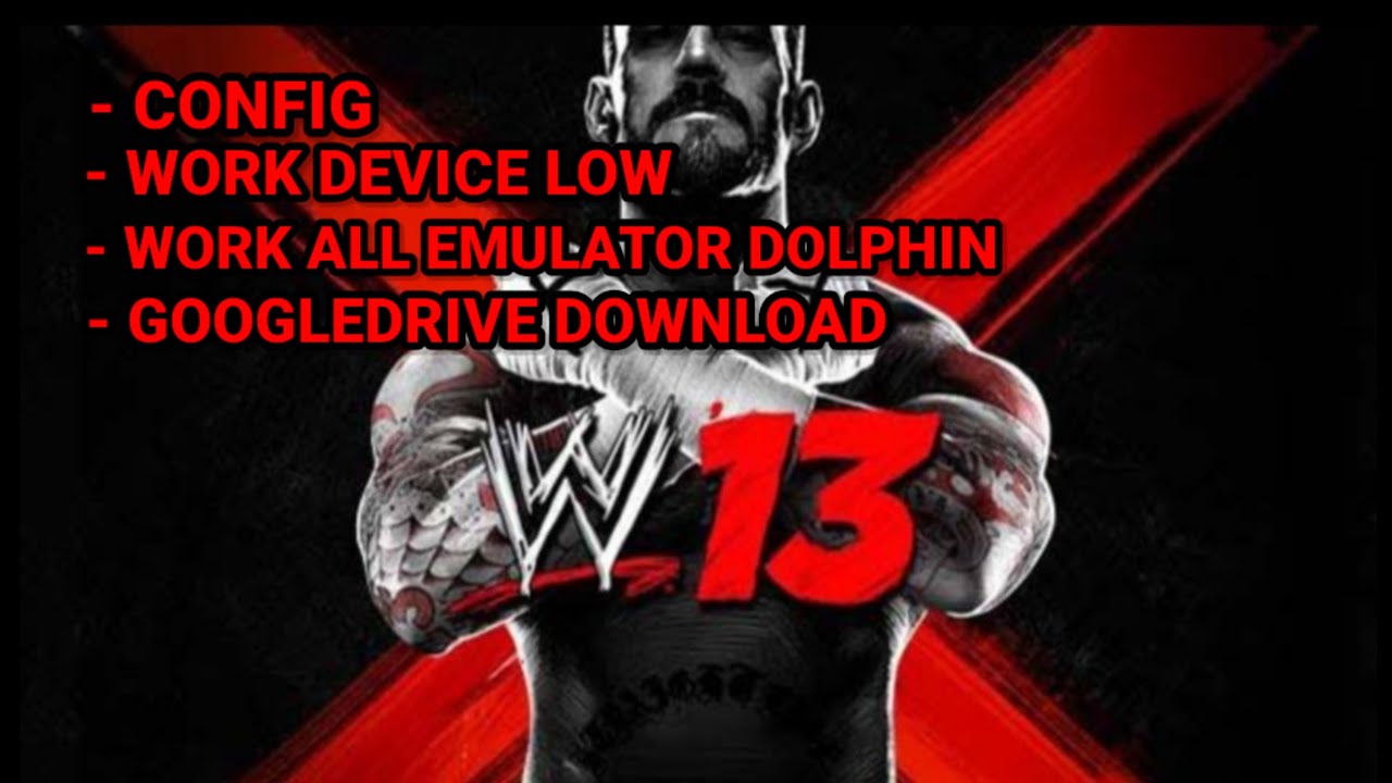 SETTING CONFIG WWE13 DOLPHIN EMULATOR | ISHIRUKA | MMJ | KUROI ALL DOLPHIN EMILATOR