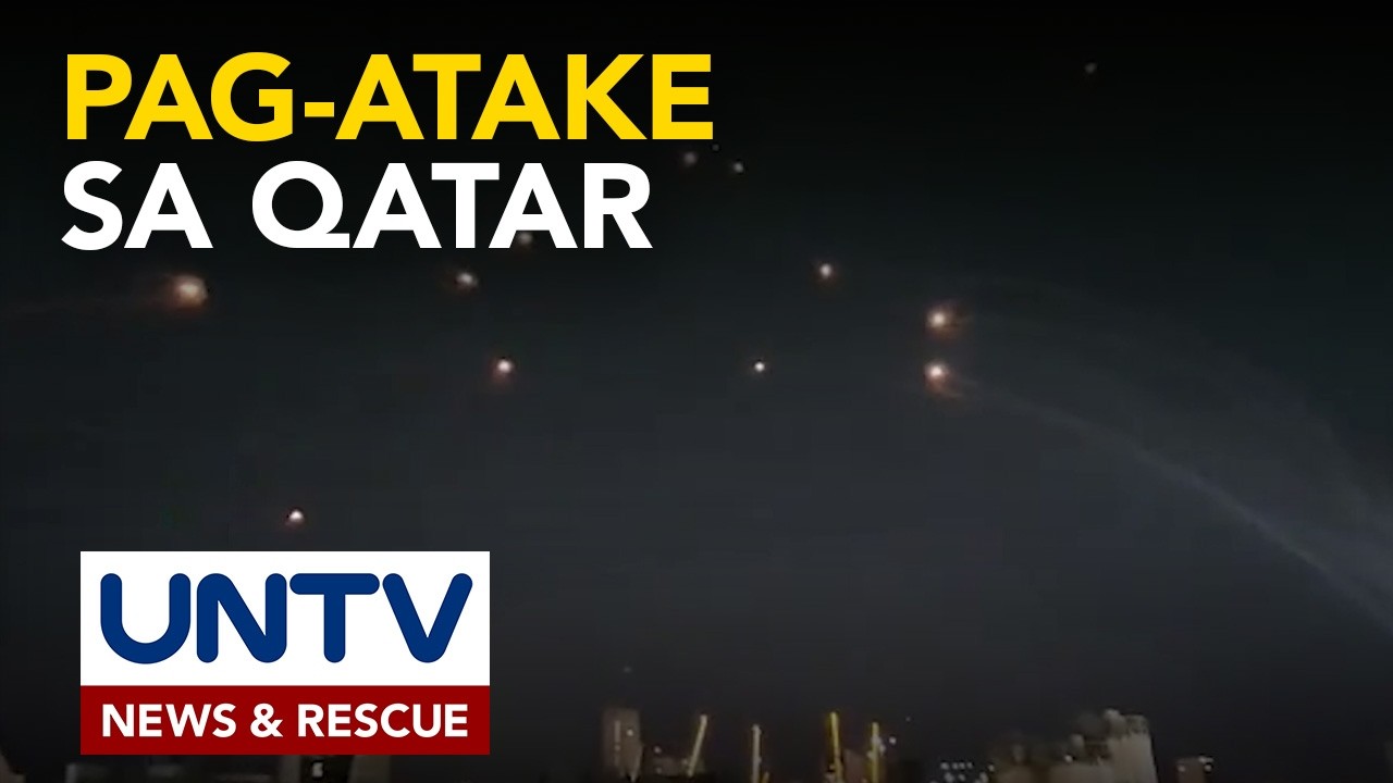 Pag-atake ng missile sa Qatar, iniulat ng Ministry of Defense