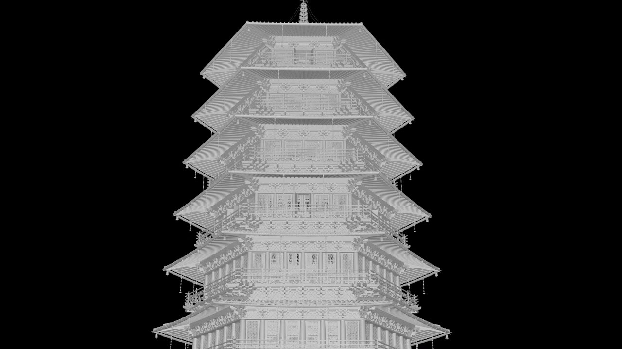 Japanese Garden - Procedural Temple Generator - Preview (powered by Houdini & Unreal Engine)