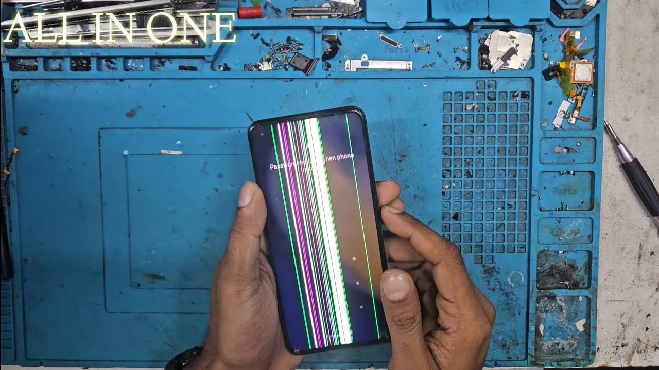 Замена дисплея Realme x7pro 5g/разборка дисплея/замена дисплея