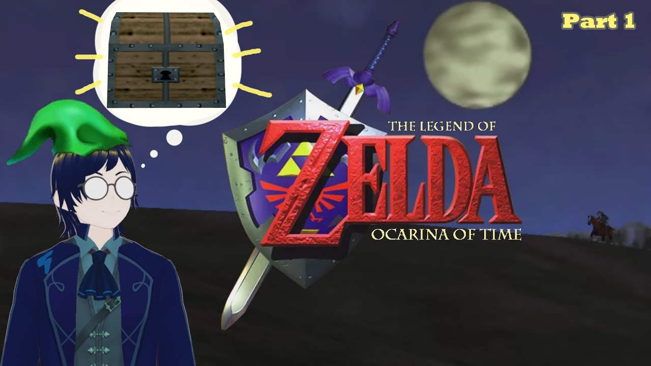 LoZ; Ocarina of Time. Why wait til adulthood to start hunting treasure?