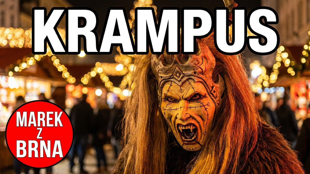 Krampus Brno vánoční trhy 2025