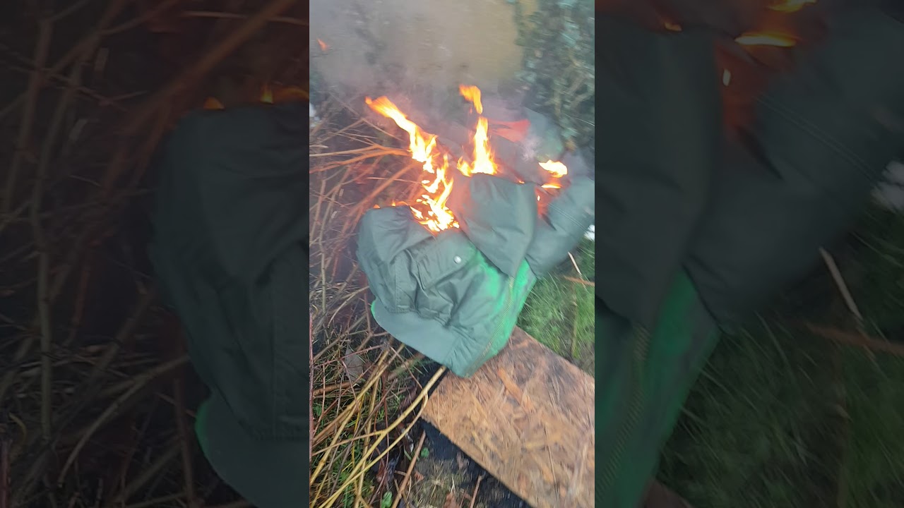 Jacket on Fire
