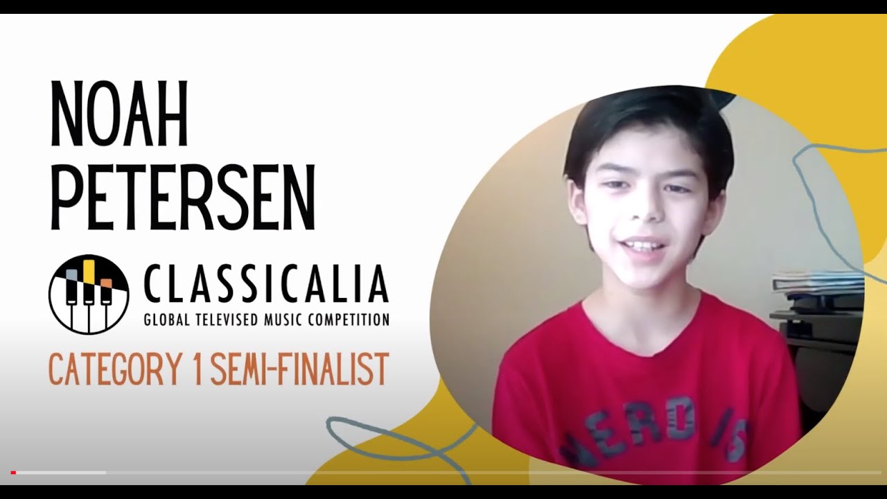 Classicalia Semi-Finalist Noah Petersen
