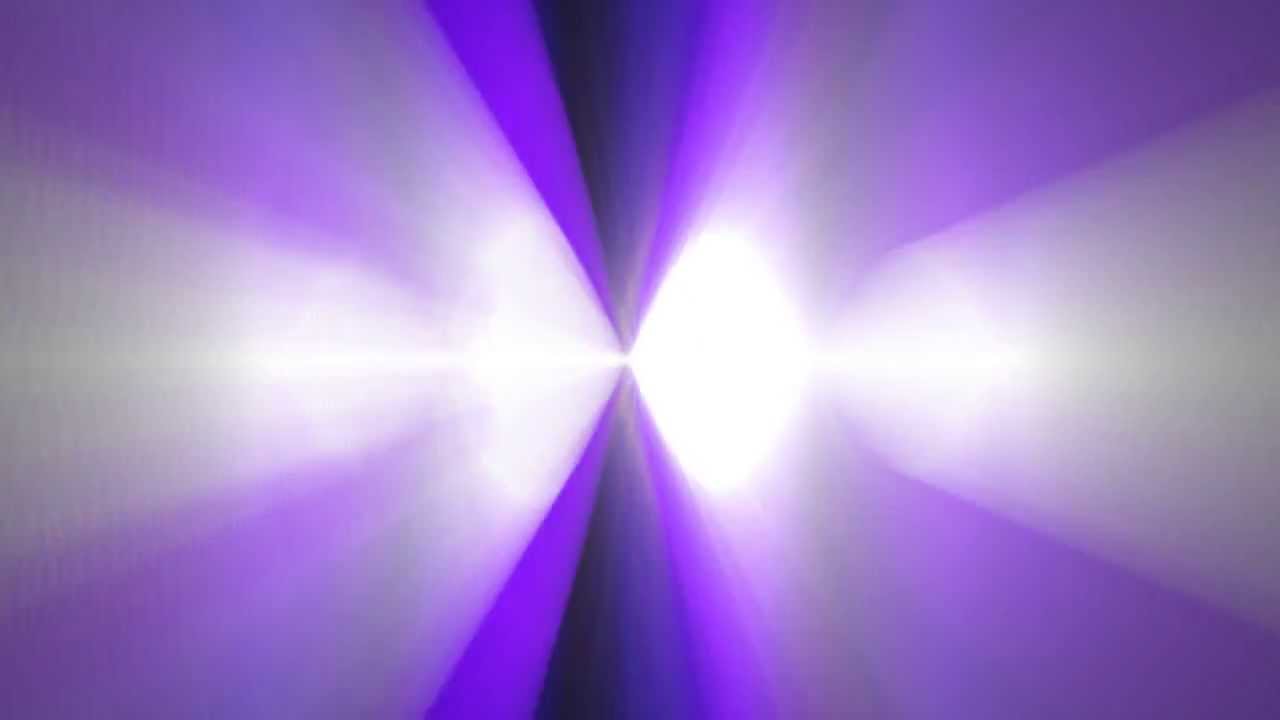 Magic music visualizer -- radially-blurred waveform