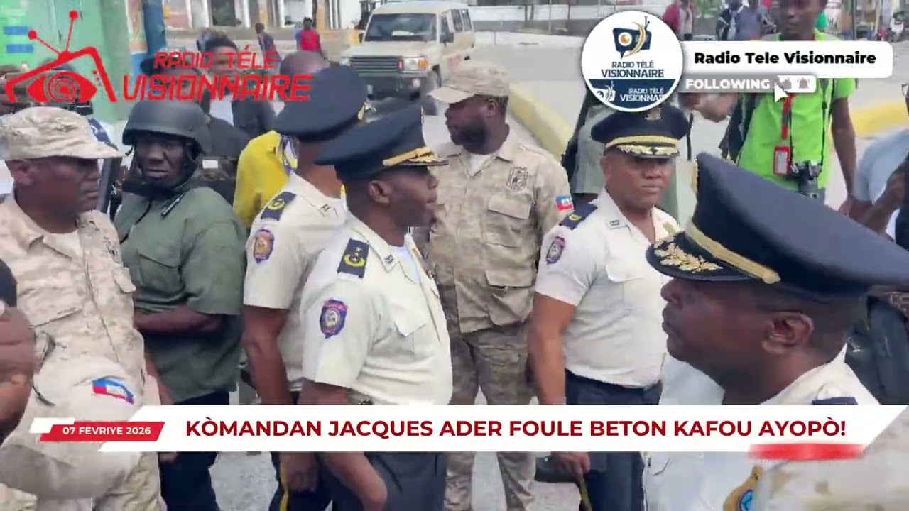 FLASH: Kòmandan Jacques Ader lanse operasyon pou relouvri komisarya Kafou Ayopò