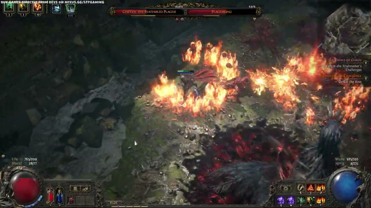 Chetza, the Feathered Plague Boss Fight | Path of Exile 2 Battle [2K 60fps]