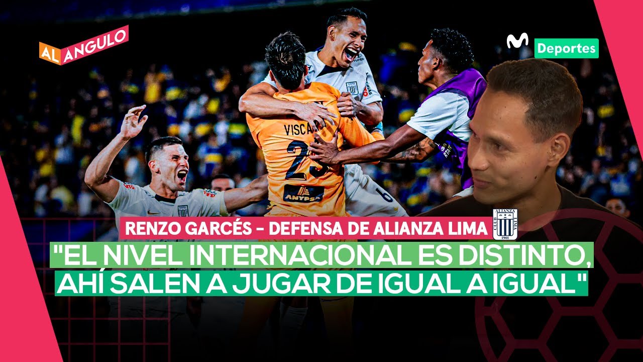 RENZO GARCÉS HABLA SOBRE SU 2025 CON ALIANZA LIMA Y LA RENOVACIÓN HASTA 2028 | AL ÁNGULO ⚽🥅