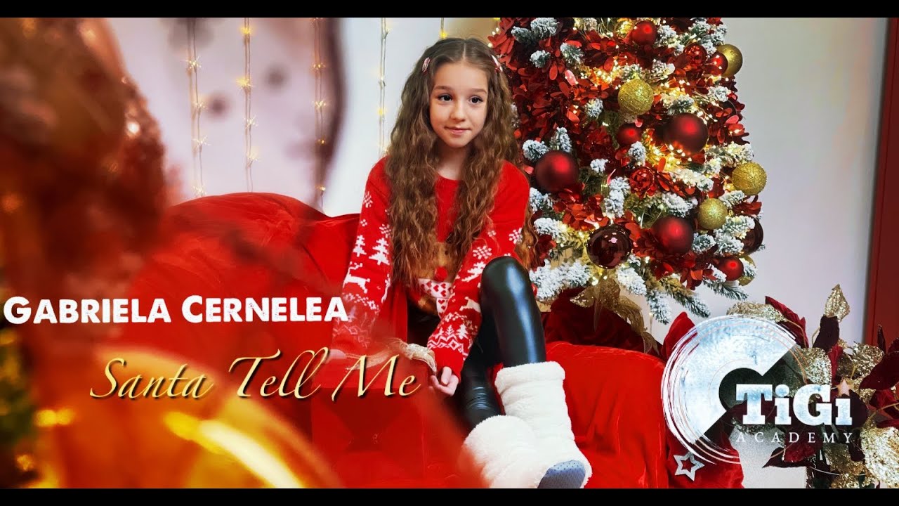 Gabriela Cernelea - Santa Tell Me (Ariana Grande)