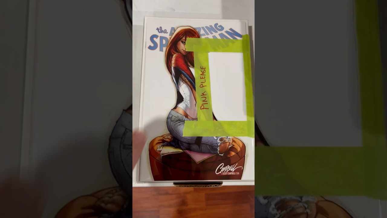 Books we&rsquo;re sending to get signed at CGC by J Scott Campbell #CGC #jscottcampbell #signatureseries