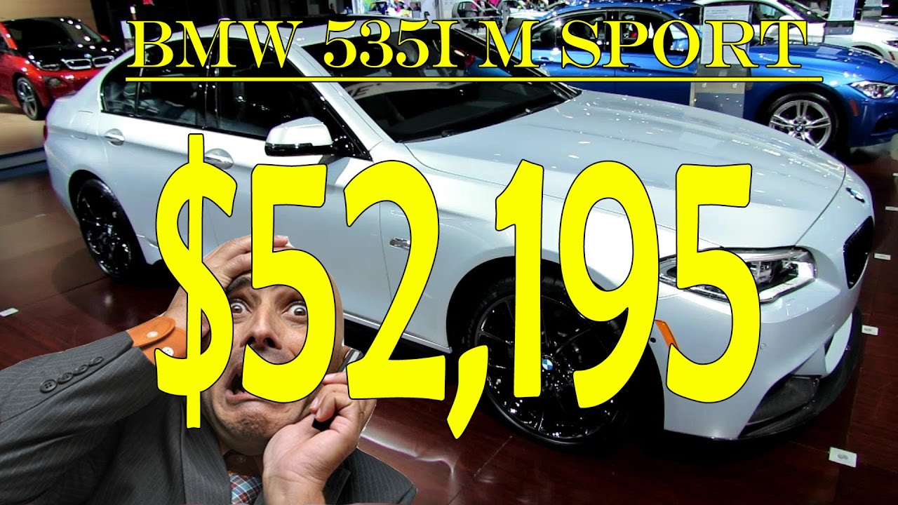 BMW 535i M Sport (2017) | $52,195