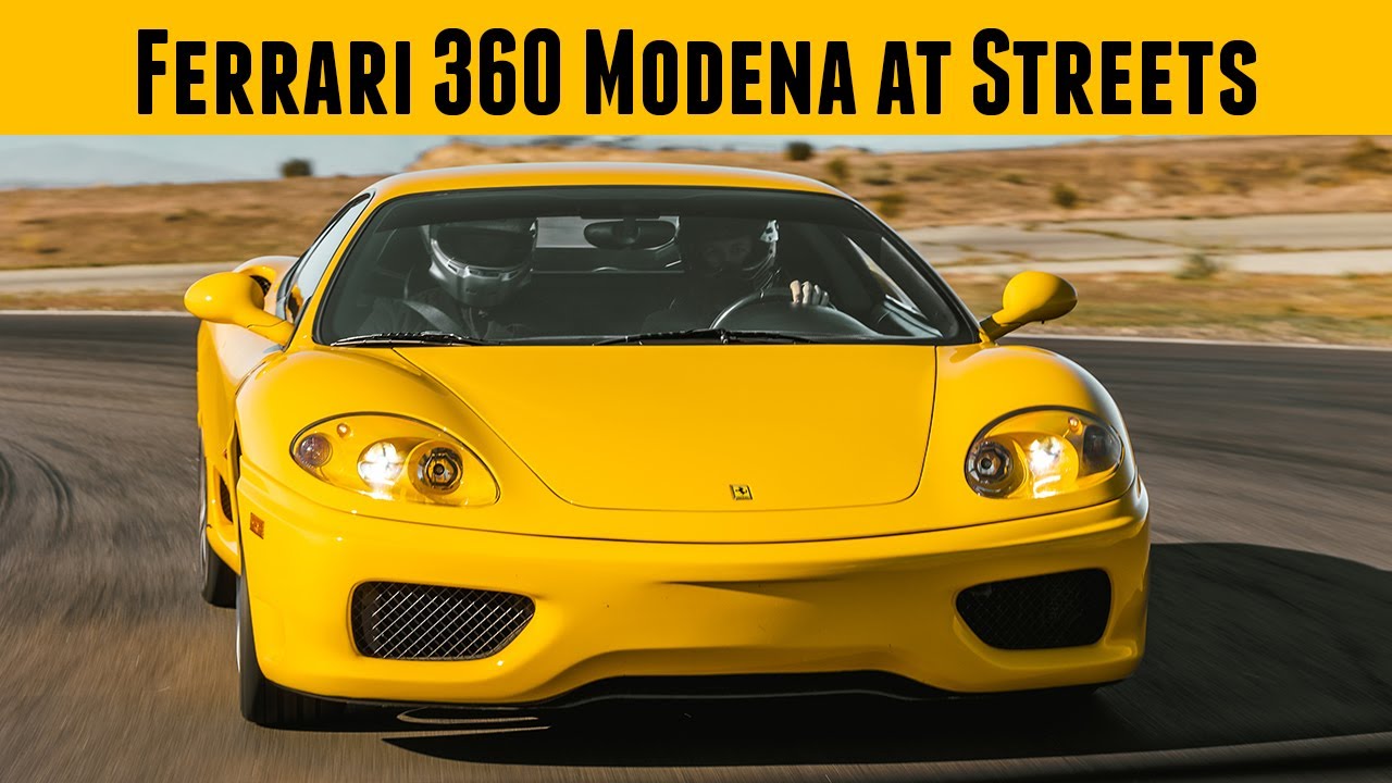 Ferrari 360 Modena Hot Laps at Streets!