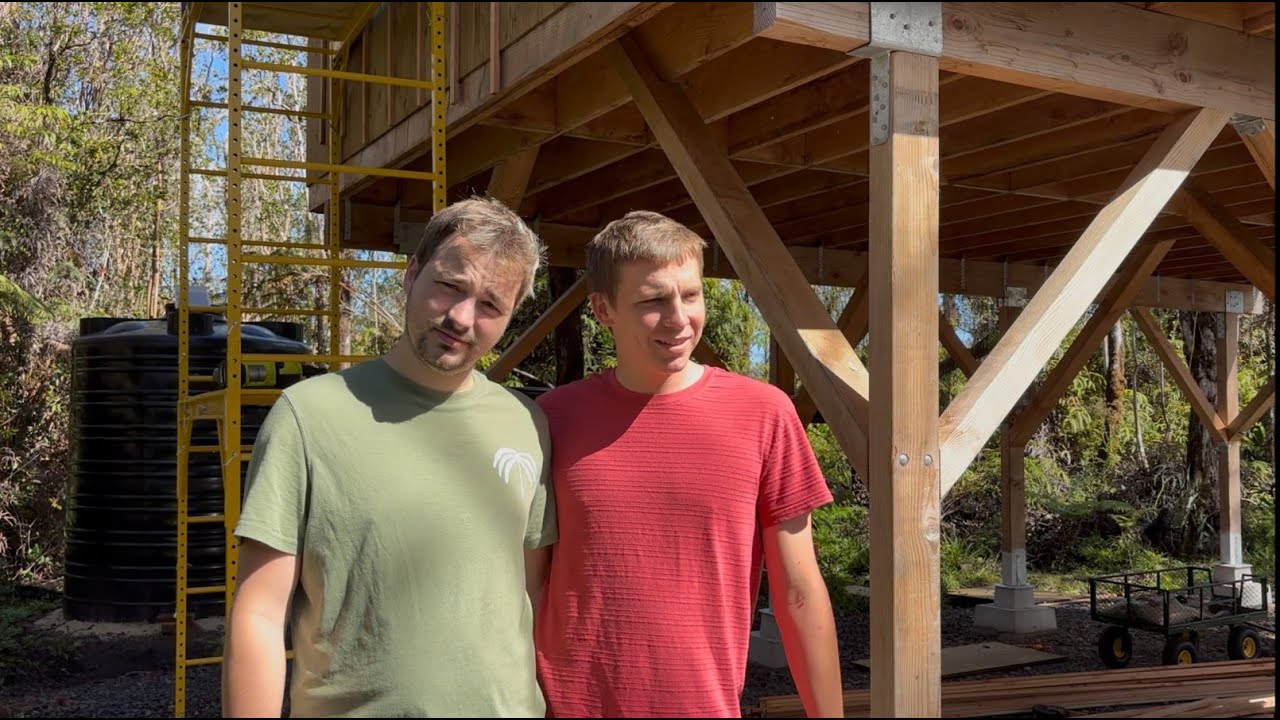 we have water! boyfriends, build an off grid home