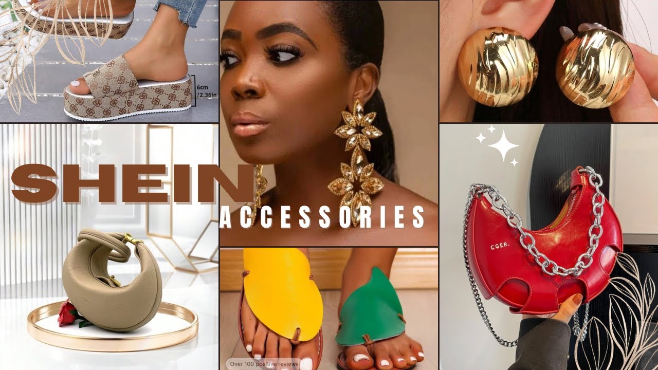 SHEIN premium quality || Accessories || designer bags | jewelry | summer sandals