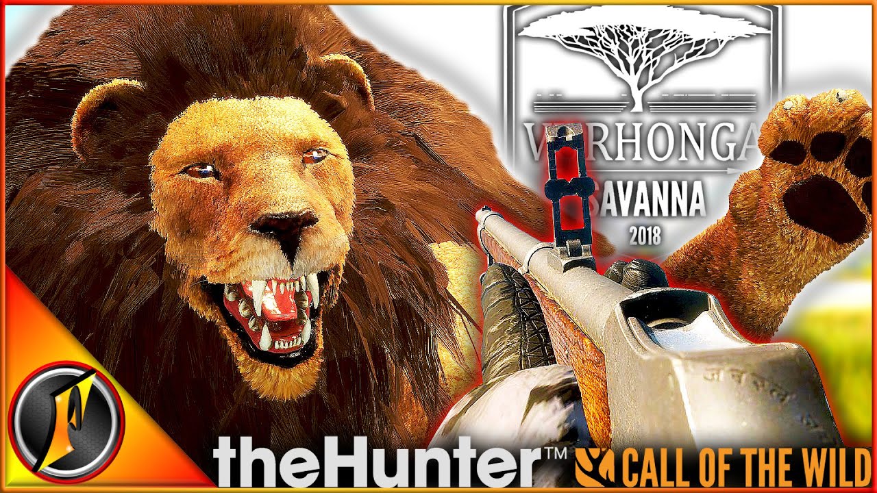 We ACCIDENTALLY Shot a RARE LION on Vurhonga! | theHunter Call of the Wild