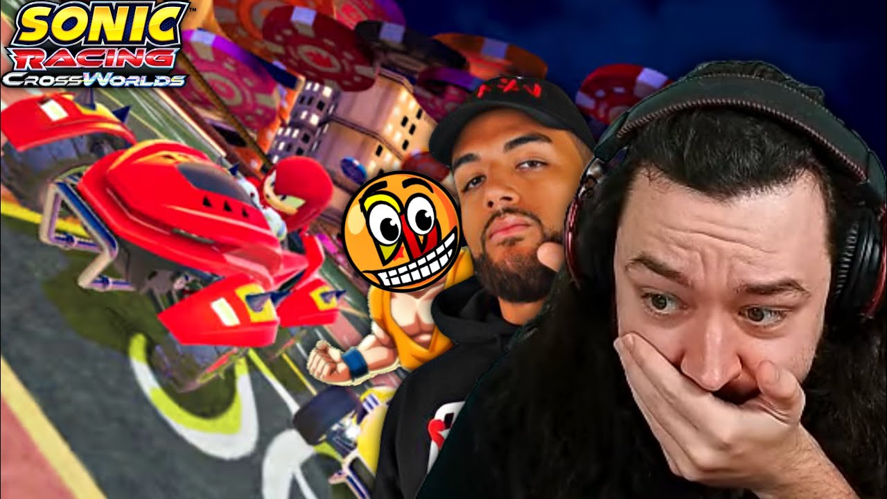 We Had The PERFECT Race!? SONIC RACING CROSSWORLDS W/ The SQUAD